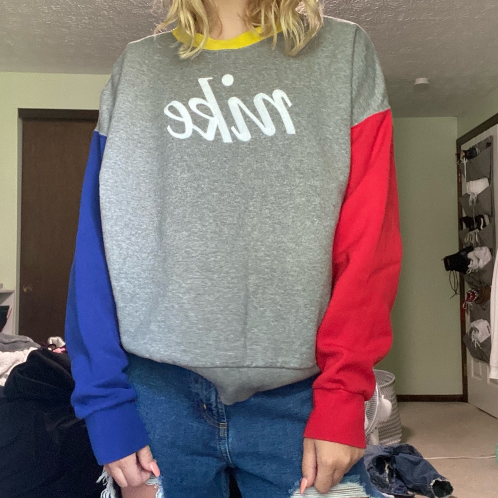 colorblock hoodie